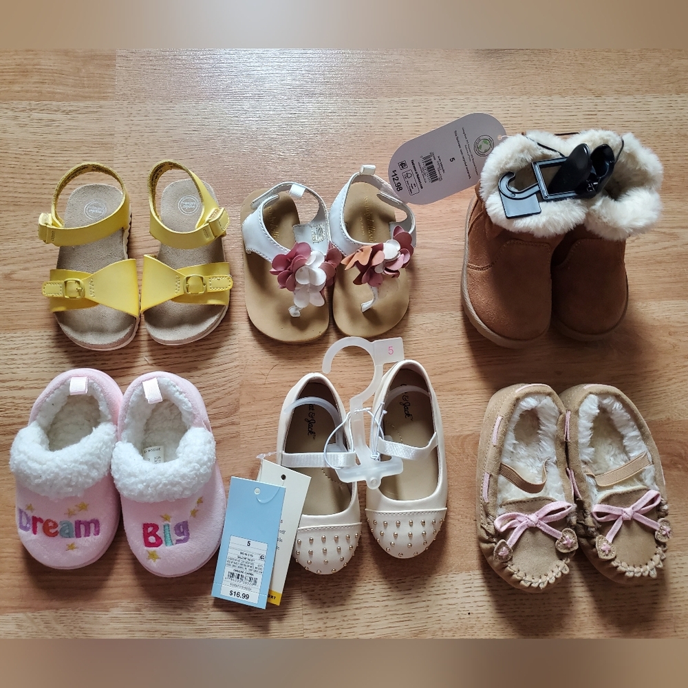 Baby/Toddler Shoe Bundle, Size 5